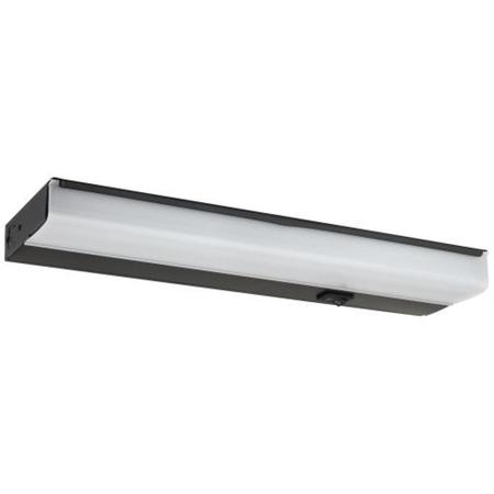 SUNLITE Sunlite 12" LED Under Cabinet Light 90 CRI Dimmable ETL Listed, Black 53076-SU